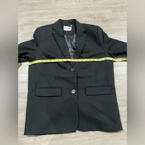 Na-kd Boyfriend Oversized Black Women's Blazer - Picture 5 of 7